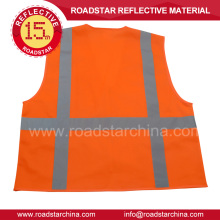 Construction workers reflective safety jacket